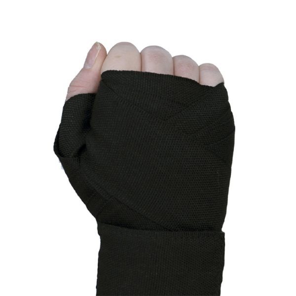 Black Hand Wraps – Pro Guard | Premium Elastic Hand Protection