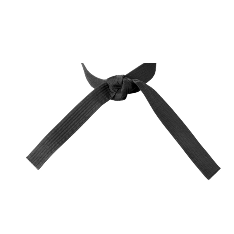 Black Karate Belt – Master Rank | Heavy-Duty Professional Grade