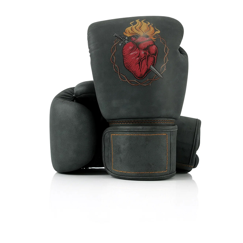 The Heart of the Warrior Boxing Gloves
