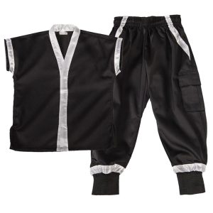 Traditional Ninjutsu Uniform – Black Cotton