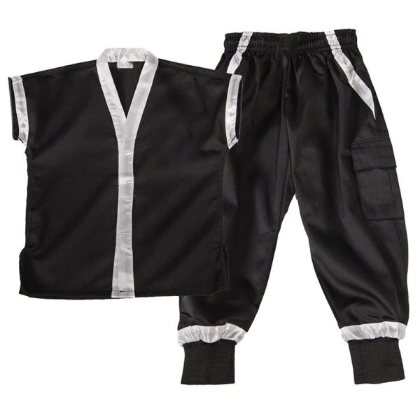 Traditional Ninjutsu Uniform – Black Cotton