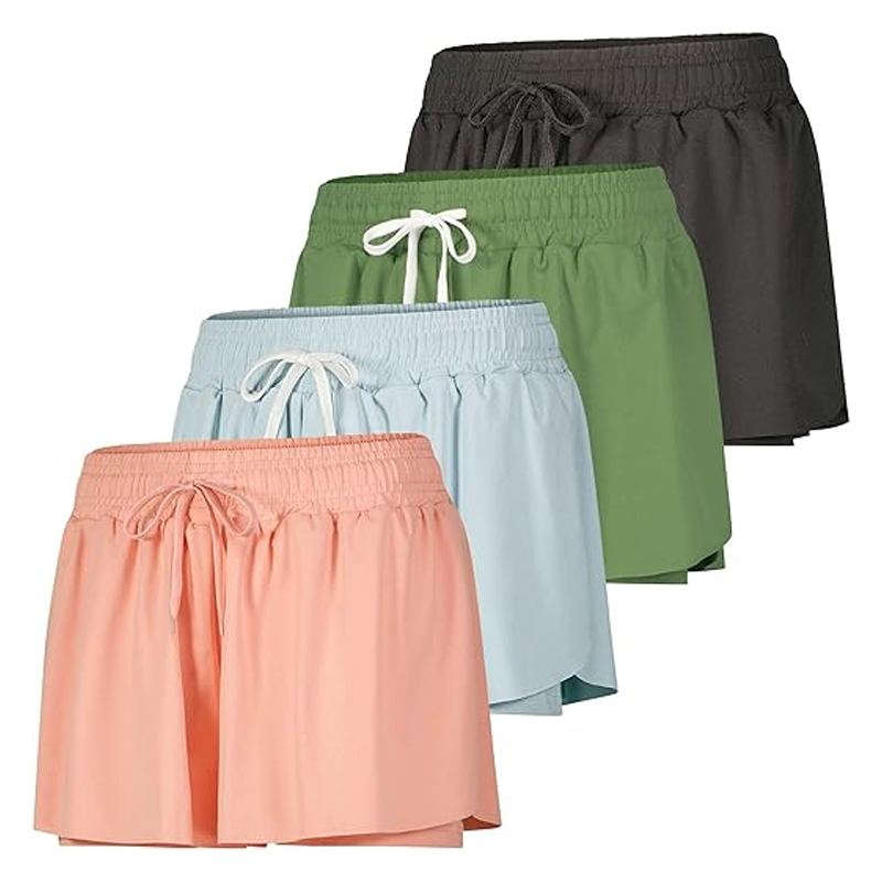 Curve-Hugging Performance Shorts