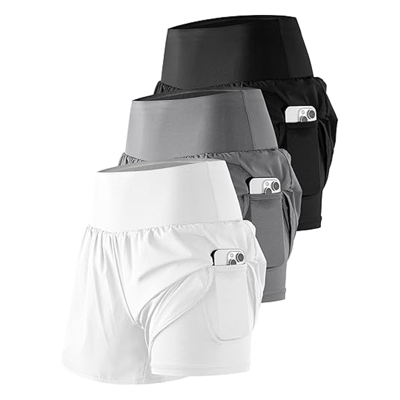 High-Rise Power Flex Shorts