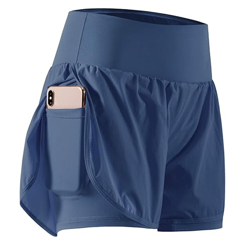 Seamless Ribbed Workout Shorts