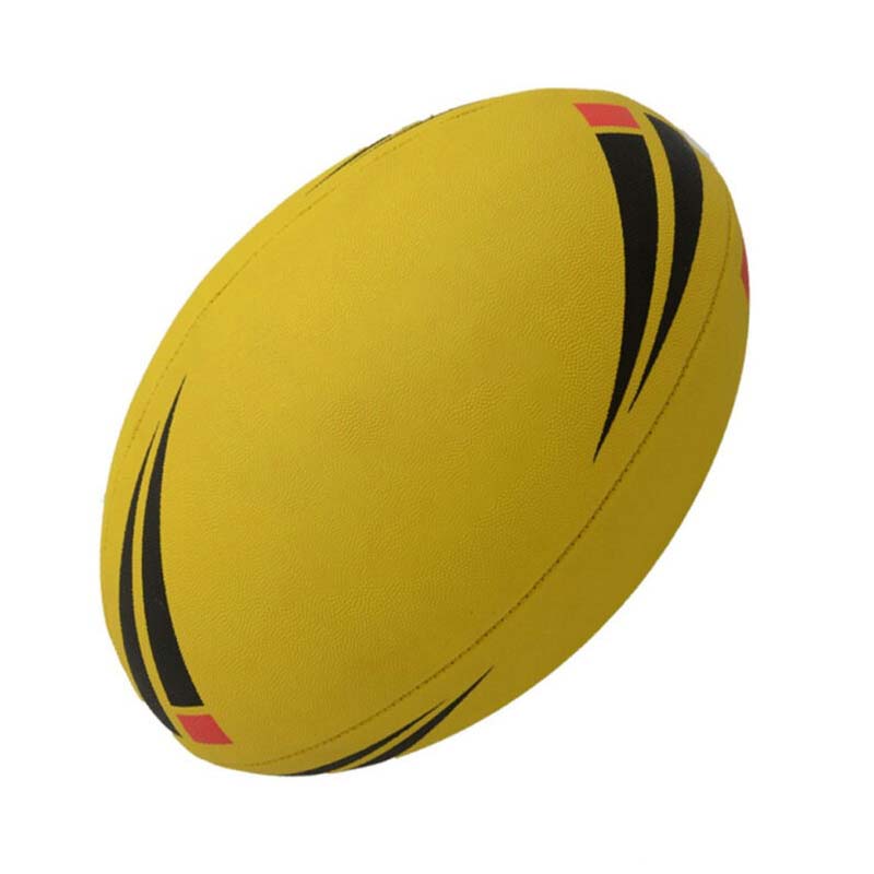 Training Rugby Ball with Enhanced Grip Surface